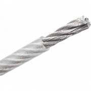 Трос металополимерный в ПВХ оплетке